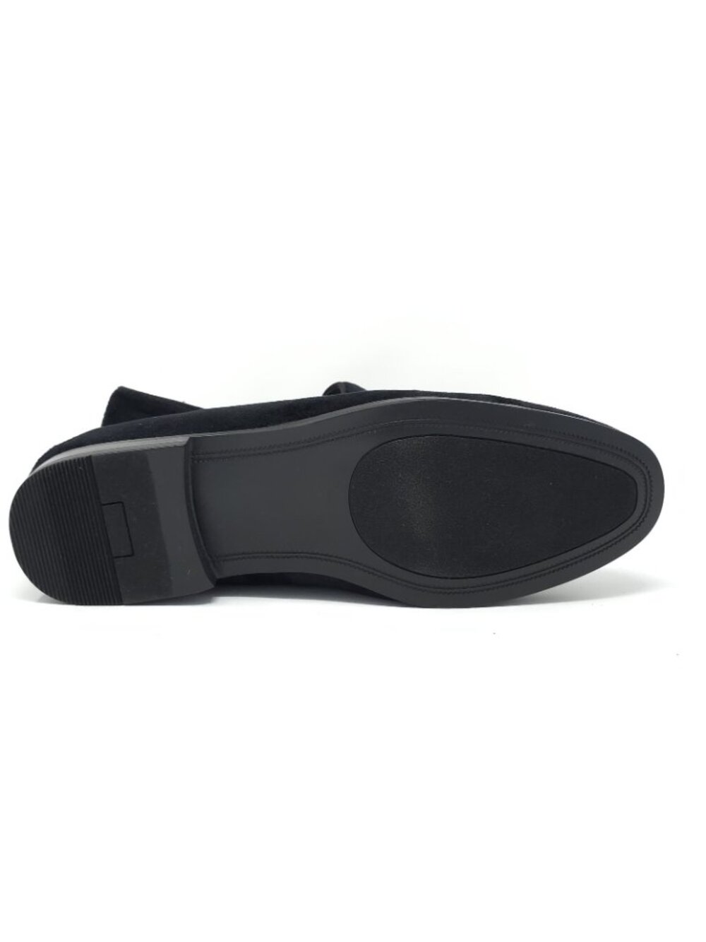 New Alfani Black Suede Slip-On Loafers Men’s 10.5M - Picture 4 of 7